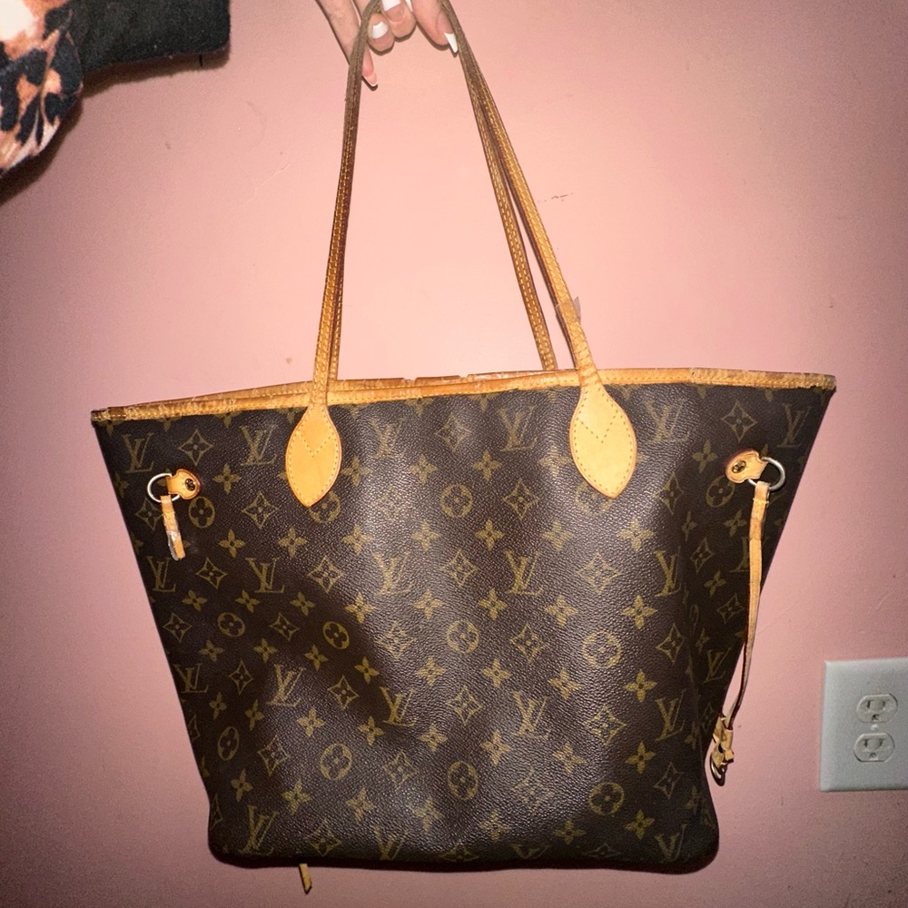 Louis Vuitton neverfull MM Brown Monogram Tote Bag